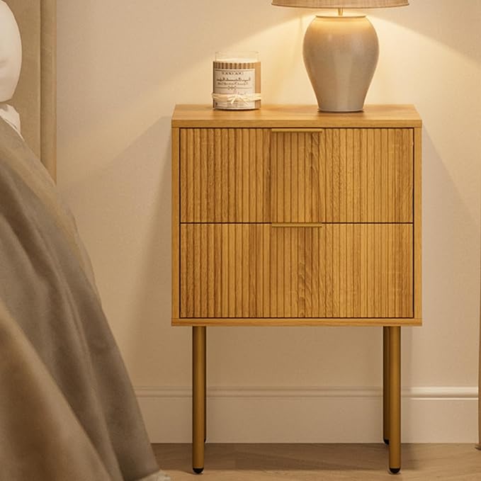 Masupu Night Stand, Mid-Century Modern Bedside Table - Image 6