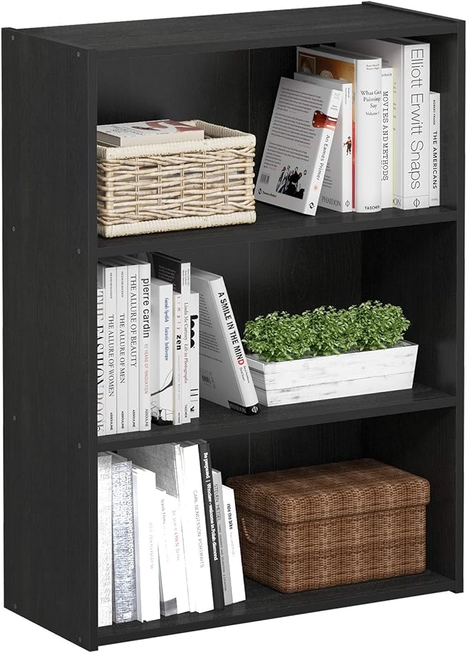 Furinno Pasir 3-Tier Open Shelf Bookcase by Furinno-FitsYourSpaceFitsYourBudget