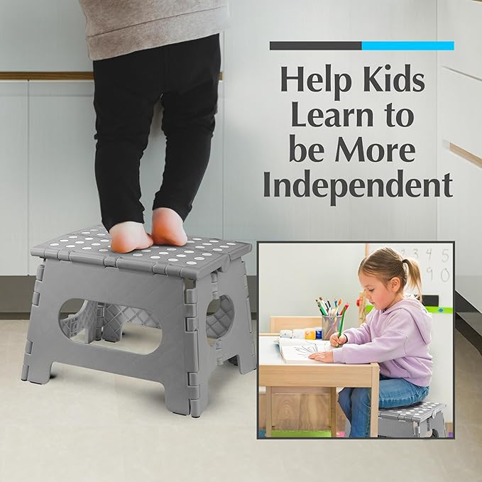 Handy Laundry - Folding Step Stool - Sturdy Enough Collapsible Stool to Support - Image 6