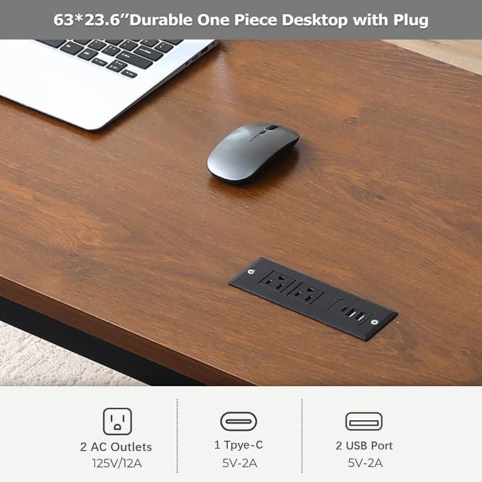 Large Computer Desk - Image 5