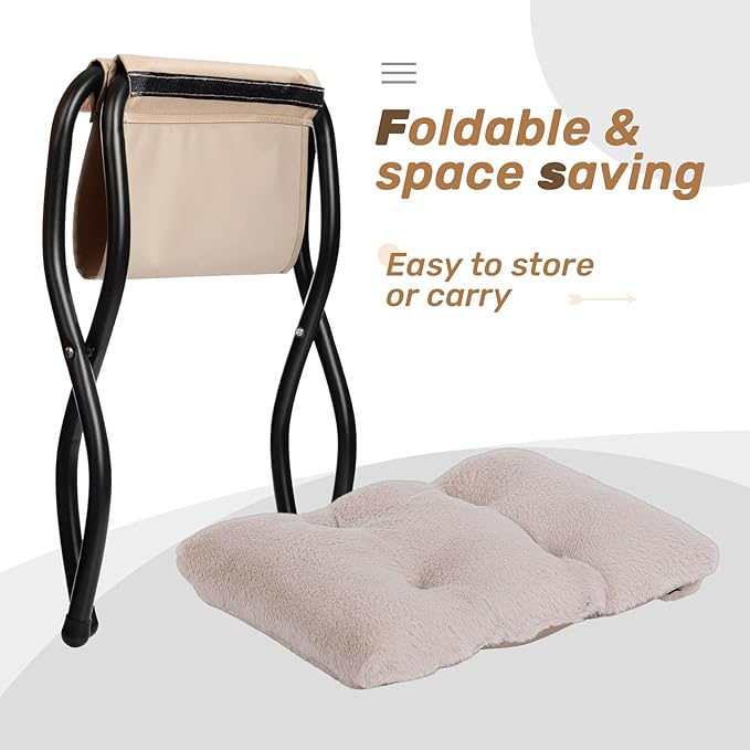HollyHOME Fabric Lazy Chair - Image 7