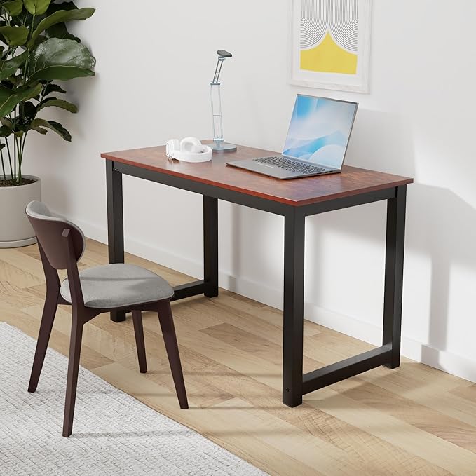 Decoholic 47 Inch Computer Desk, Home & Office PC Laptop Study Writing Table - Image 2