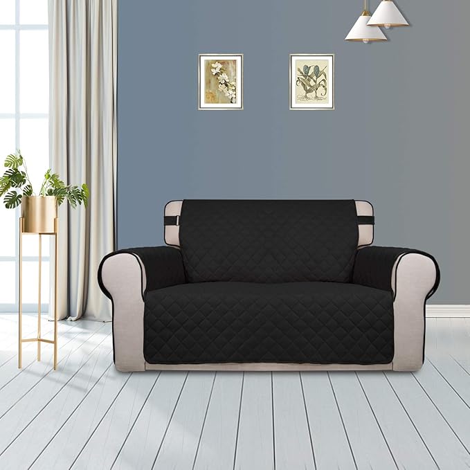PureFit Reversible Sofa Cover Water Resistant Loveseat Couch Cover, Machine - Image 2