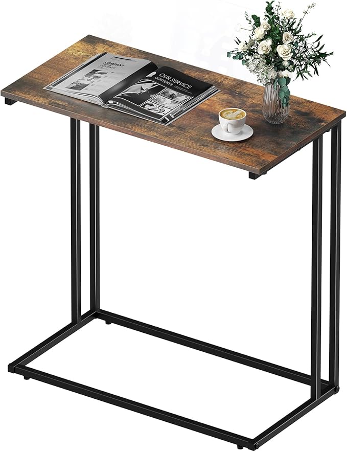 C-Shaped Side Table, Modern End Table by CAMOAT