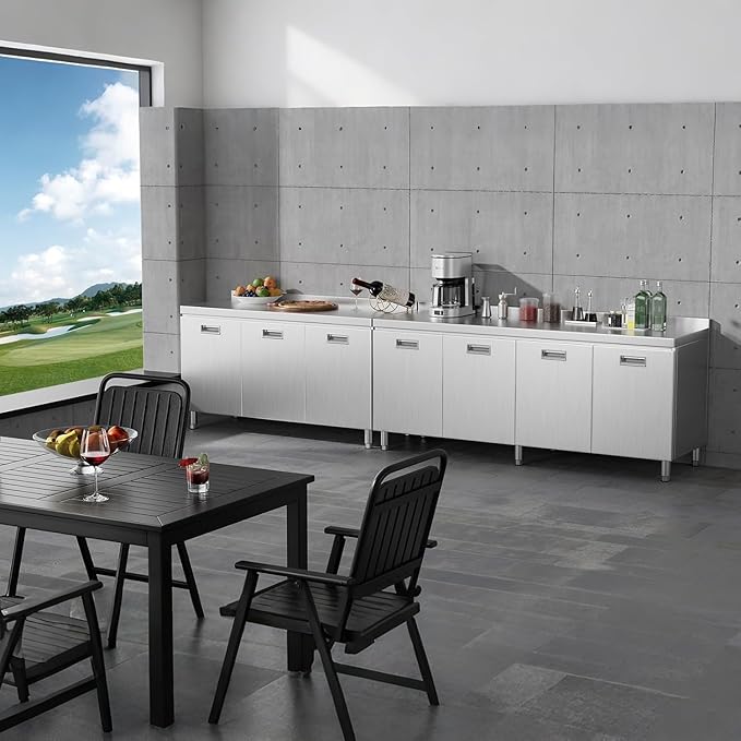 ZZV 59 inch Stainless Steel Prep Table - Image 4