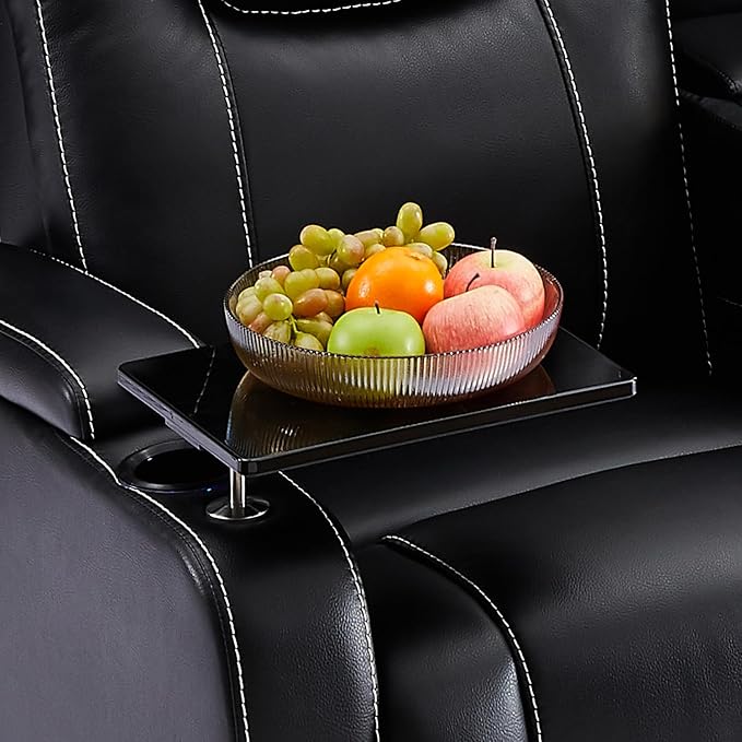 Home Theater Seating Series Swivel Tray Table - Image 3