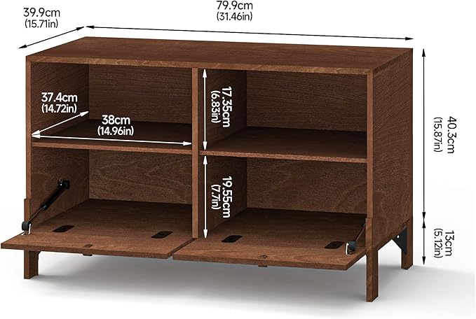 Sebastack TV Stand, Expandable Television Stand, Customizable Coffee Table - Image 2