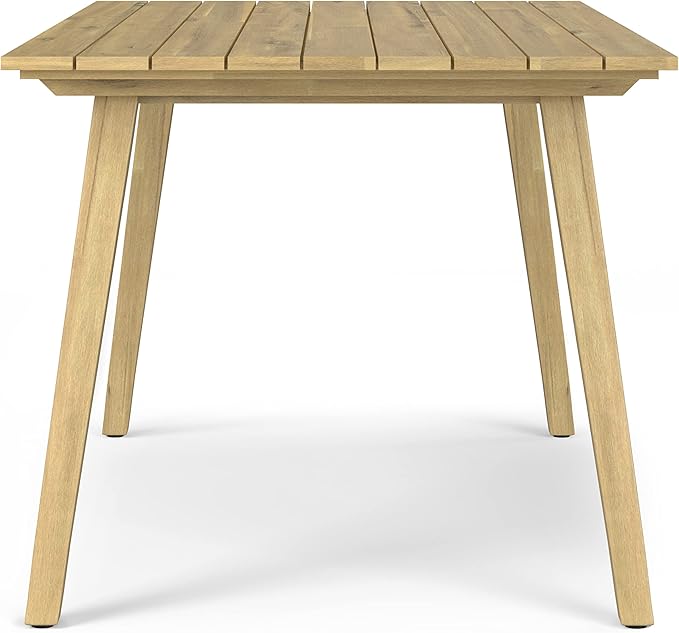 SIMPLIHOME Kona SOLID ACACIA WOOD 65 inch Wide Rectangle Contemporary Outdoor - Image 6