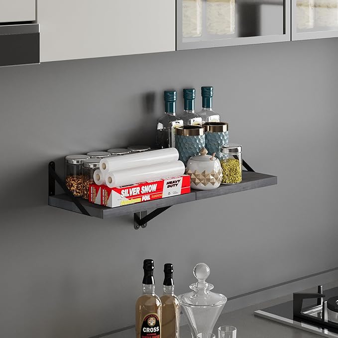 SAUMONIERES Floating Shelves Wall Bookshelf - Image 7