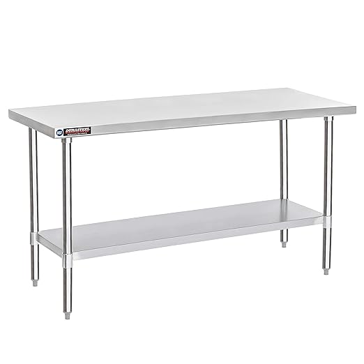 DuraSteel 24x72 Stainless Steel Work Table by DuraSteel