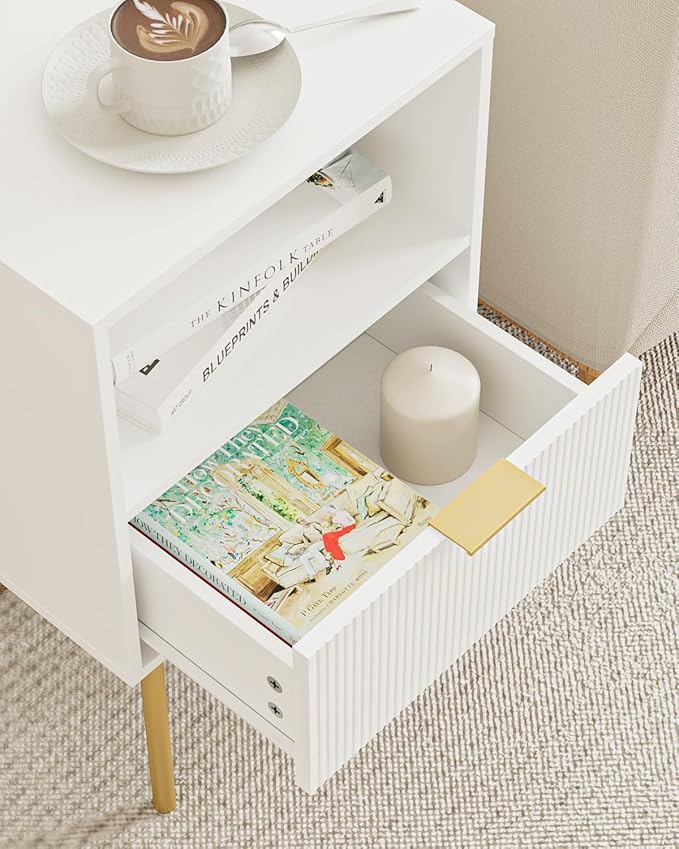 Masupu Night Stand, Mid-Century Bedside Table - Image 5