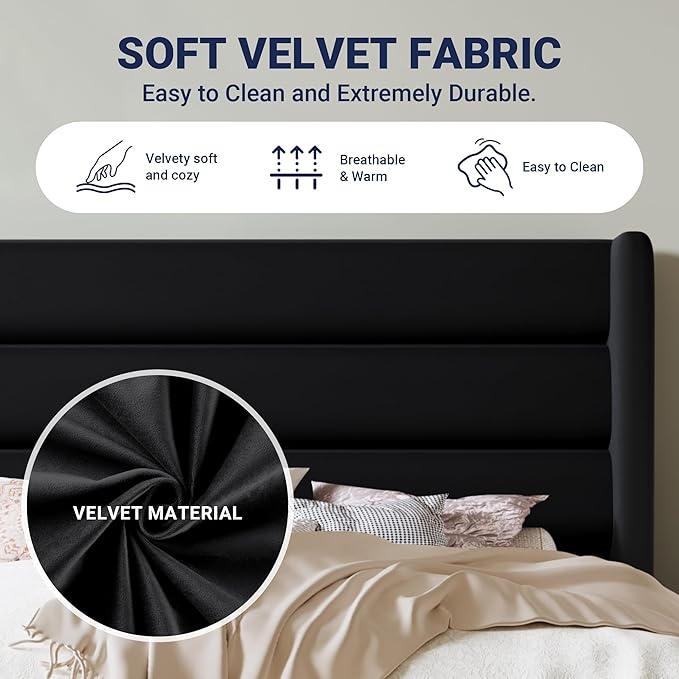 Allewie Queen Size Platform Bed Frame - Image 7