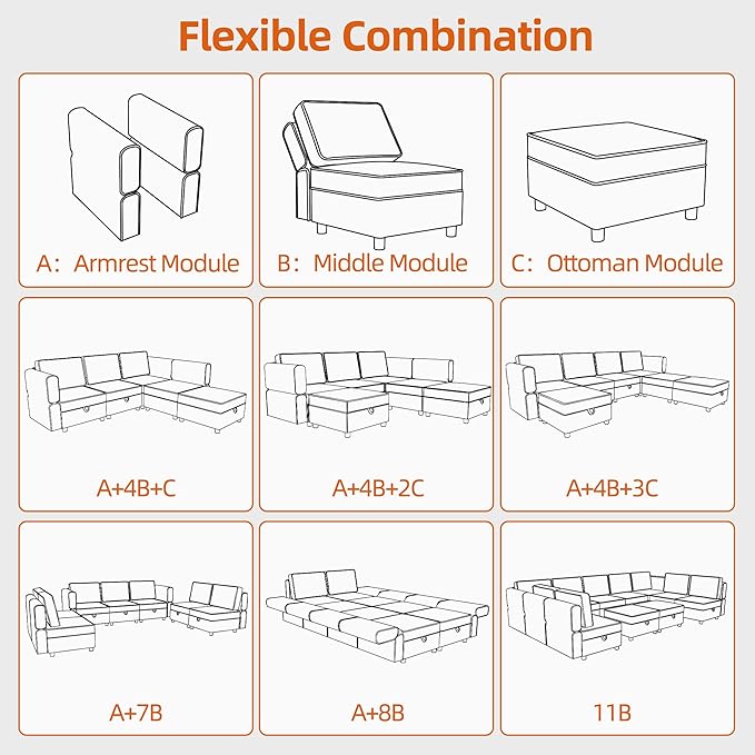 GAOMON Chenille Single Seater, Middle Modular - Image 3