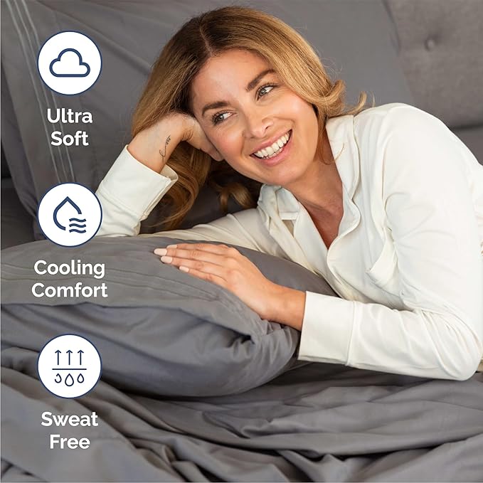 Queen Size 4 Piece Sheet Set - Image 4