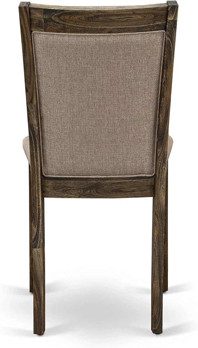 East West Furniture X727MZ716-6 6 Piece Dinette Set Contains a Rectangle Dining - Image 12