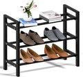 Haddockway Bamboo Shoe Rack for Closet, Free Standing Shoe Organizer by Haddockway