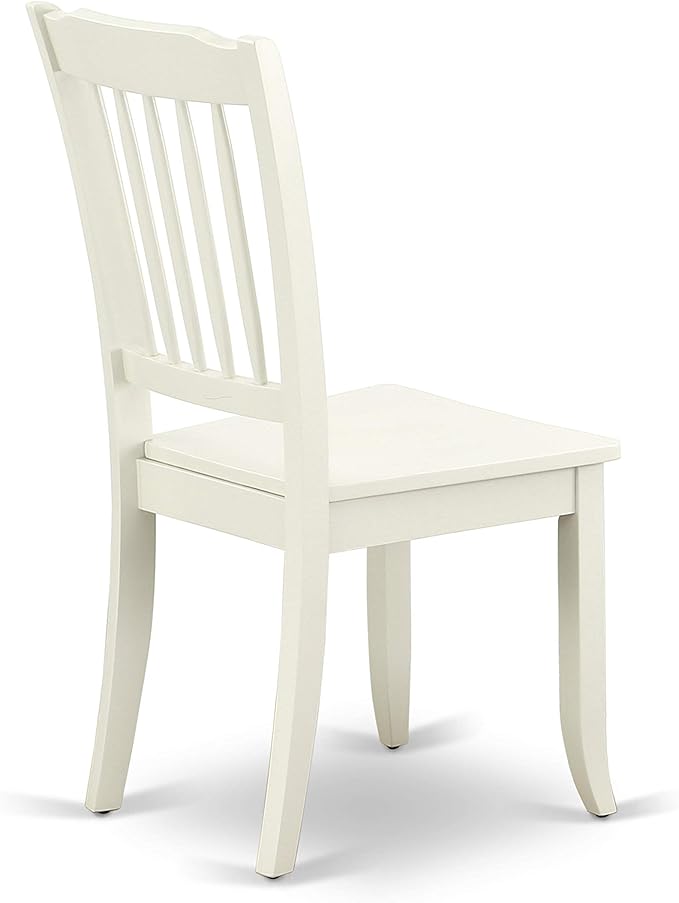 East West Furniture HBDA5-LWH-W 5 Piece Dinette Set - Image 9