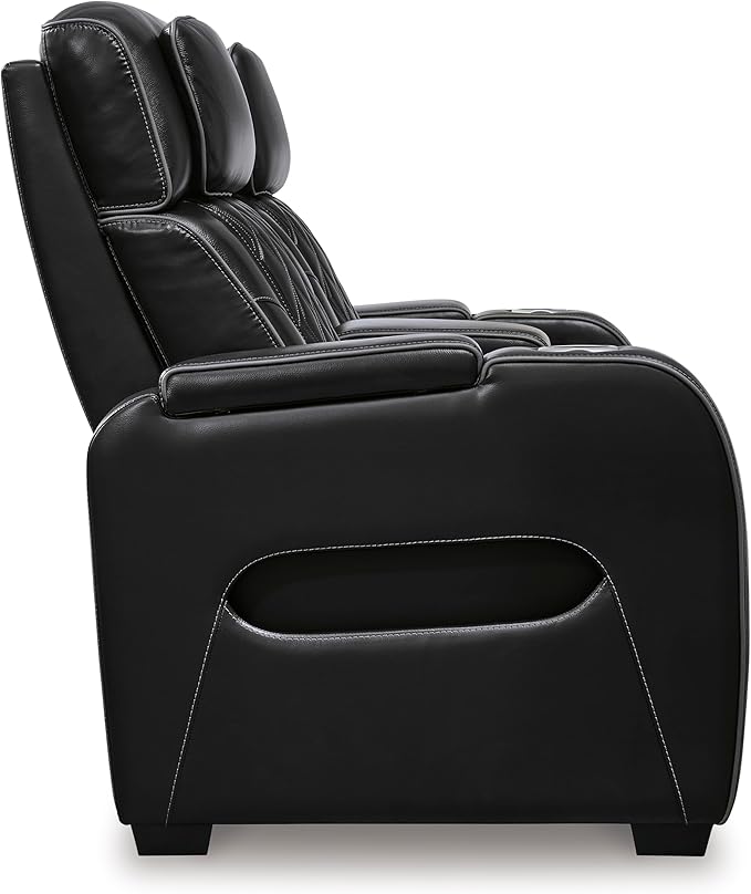 Signature Design by Ashley Boyington Modern Leather Match Power Reclining - Image 5
