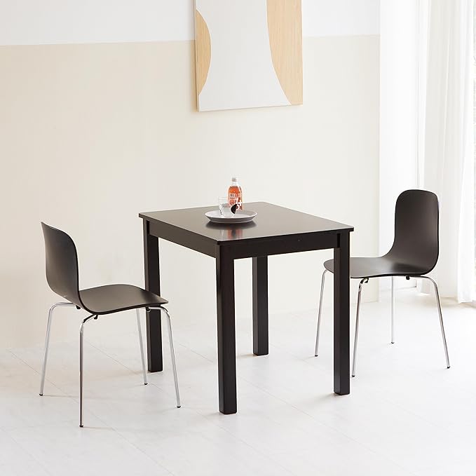 Livinia No.10 Mid-Century Modern Wooden Dining Chairs Set of 2, Contemporary - Image 2