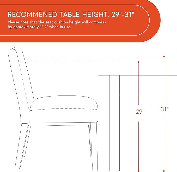 HomePop Kolbe Upholstered Dining Chair - Image 4
