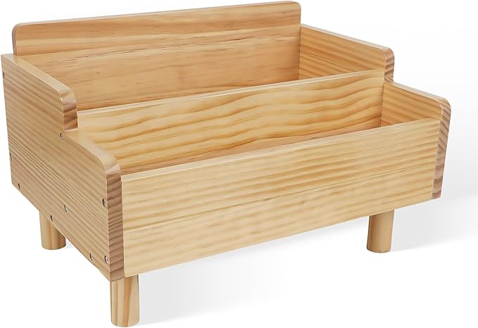 Kids Bookshelf, Montessori Bookshelf Small - Image 9