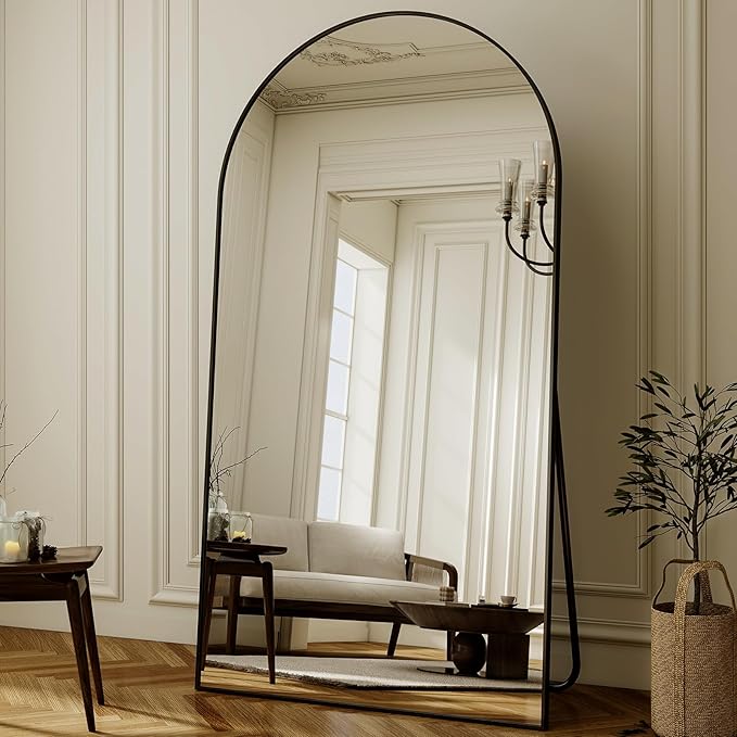 86"x40" Arched Full Length Mirror Floor Mirrors - Image 2