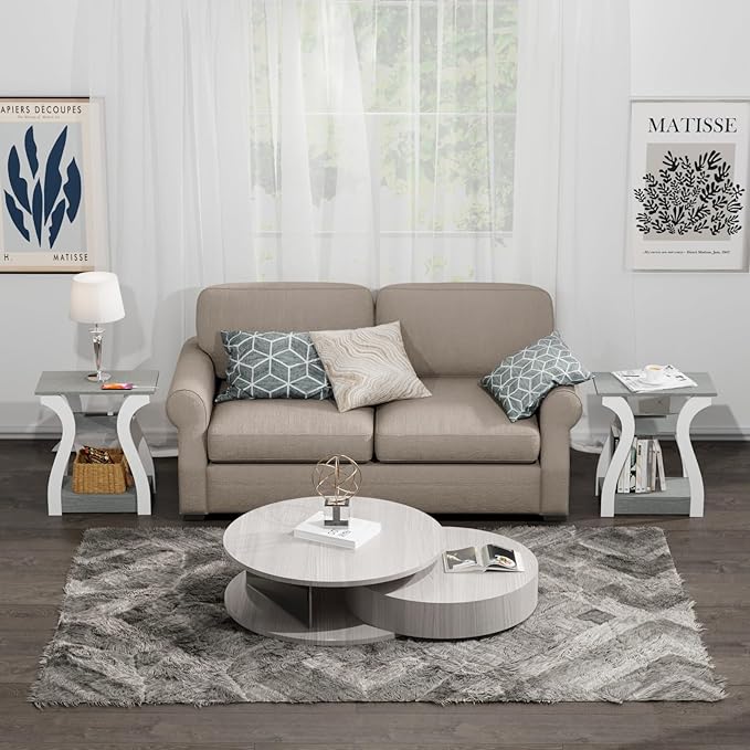 End Tables Living Room, Nightstand - Image 9