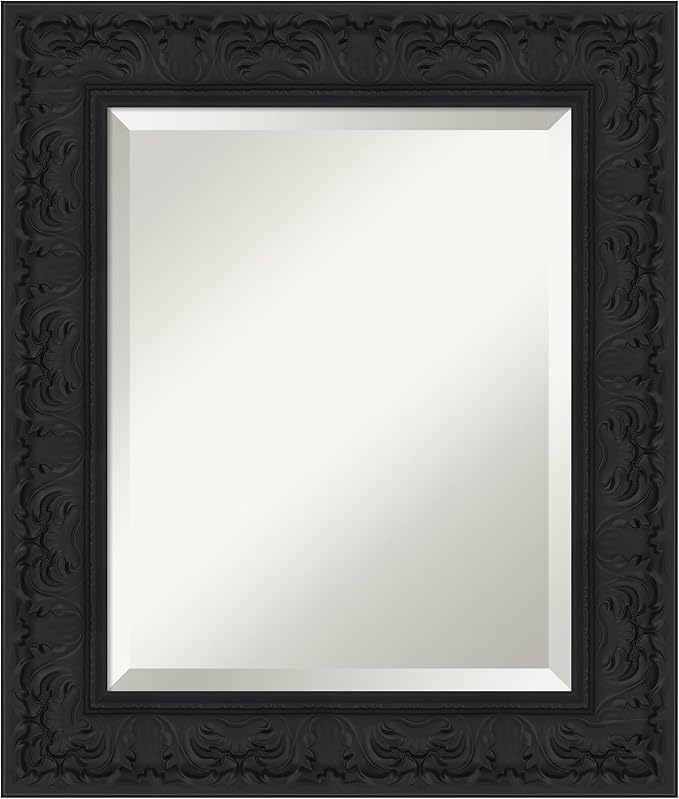 Amanti Art Black Bathroom Mirror by AmantiArt