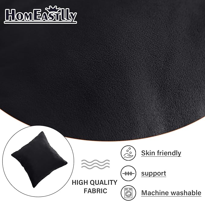 Lazy Chair with Ottoman, Modern Lounge Accent Chair with a Pillow, Leisure Sofa - Image 8