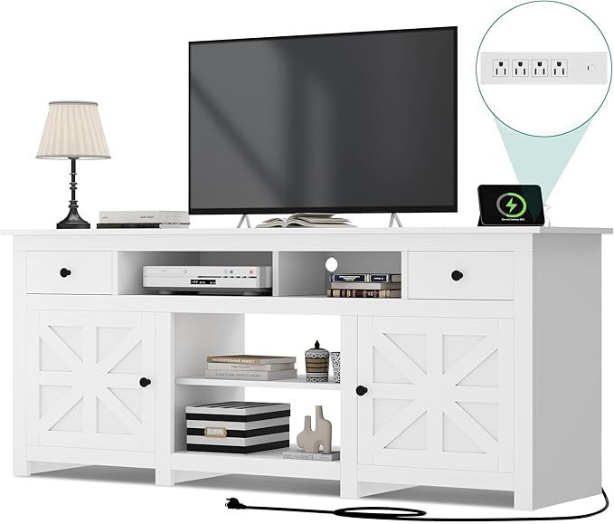 YITAHOME TV Stand for 75/80 Inch TV, Entertainment Center, TV Cabinet - Image 7