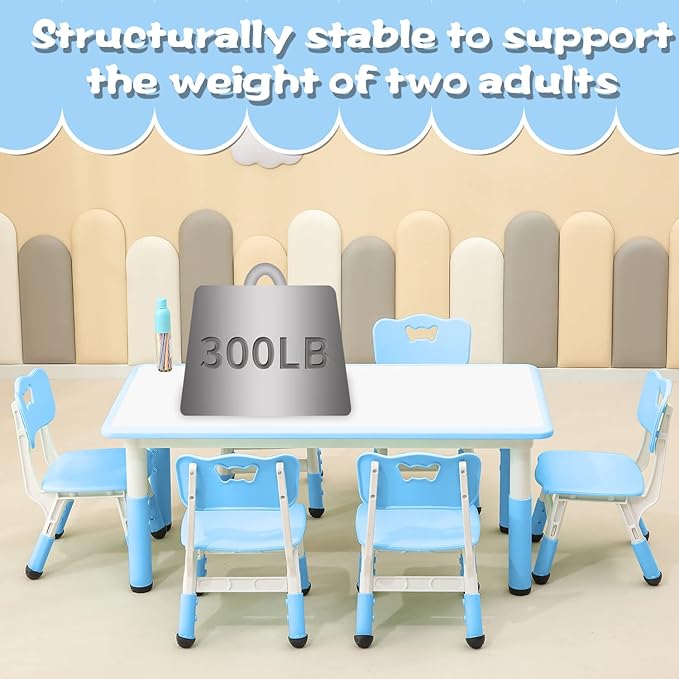 Children's Table and Chair Set Suitable - Image 6