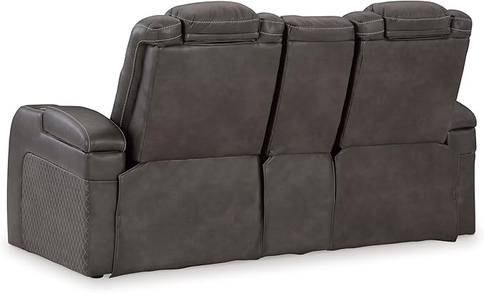Signature Design by Ashley Fyne-Dyme Contemporary Power Reclining Loveseat - Image 10