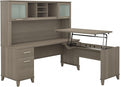 Bush Furniture Somerset 3 Position Sit to Stand L Shaped Desk by BushHome
