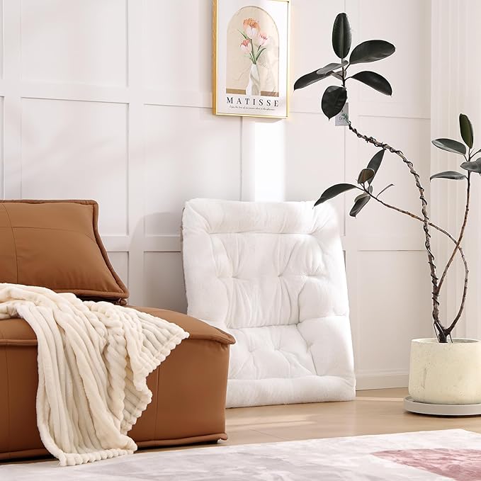 Comfy Folded Chair, Soft Faux Fur Oversized Folding Chair, Flexible Lounge Lazy - Image 7