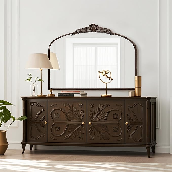 Micasso Bronze Large Vintage Mirror, Living Room - Image 7