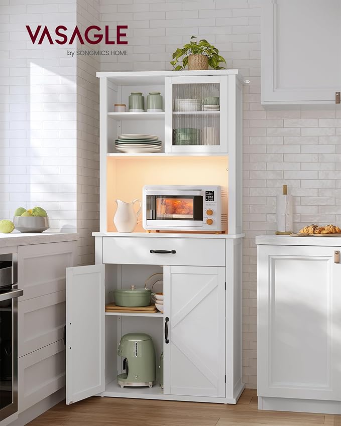 VASAGLE 71" Kitchen Pantry Cabinet - Image 2
