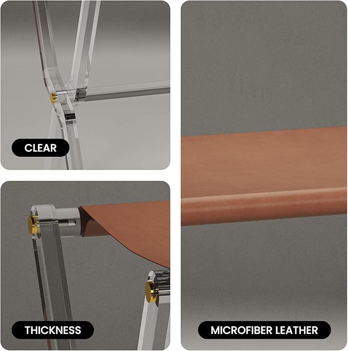 Sumerflos Acrylic Luggage Rack for Guest Room - Image 7