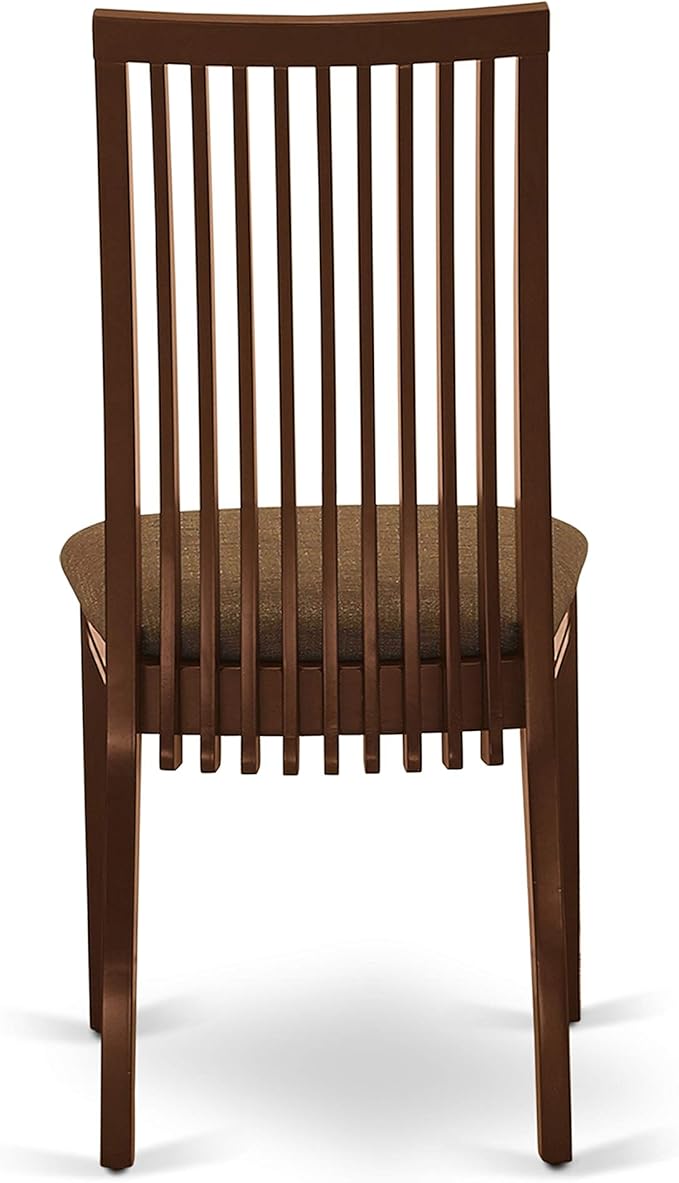 East West Furniture CAIP5-MAH-C 5 Piece Kitchen Table & Chairs Set Includes a - Image 9