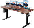 HUANUO 63" x 28" Electric Standing Desk Adjustable Height, 4 Memory Height by HUANUO