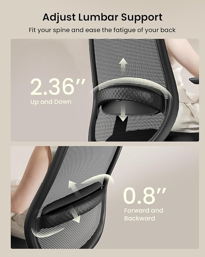 ProtoArc Ergonomic Office Chair – EC200 High-Back Mesh Computer Chair - Image 3