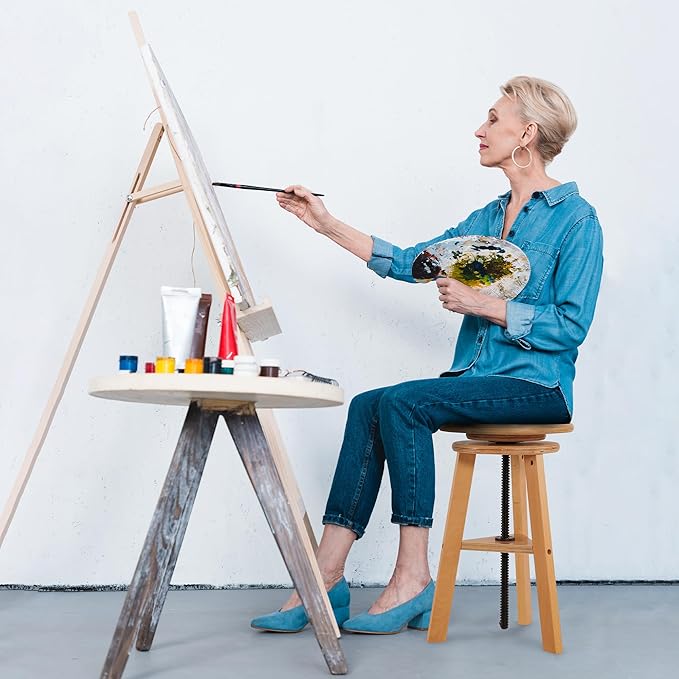 VISWIN Adjustable Drafting Stool - Image 6