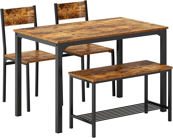 SogesHome 4-Piece Dining Table Set by SogesHome