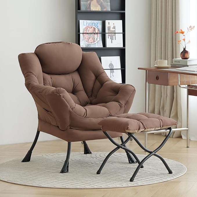 LITA Modern Accent Leisure Upholstered Sofa Chair, Contemporary Lounge Reading - Image 6