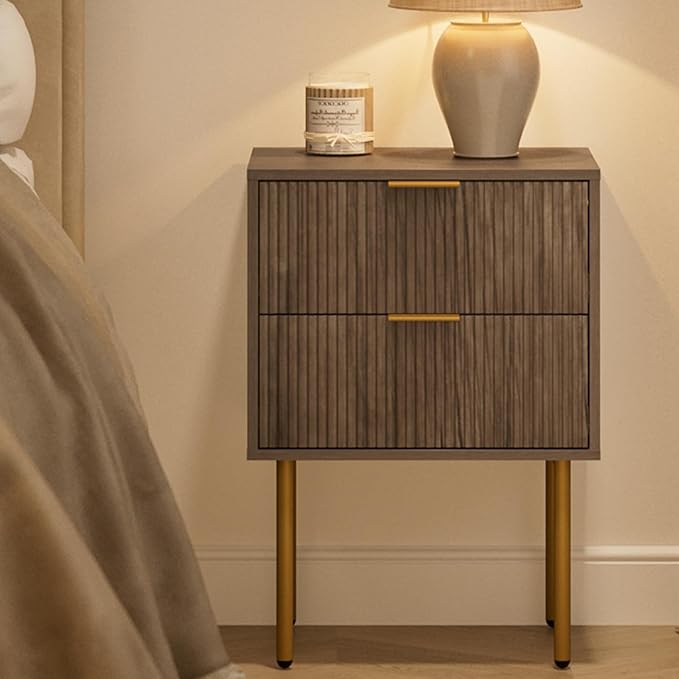 Masupu Night Stand, Mid-Century Modern Bedside Table - Image 5