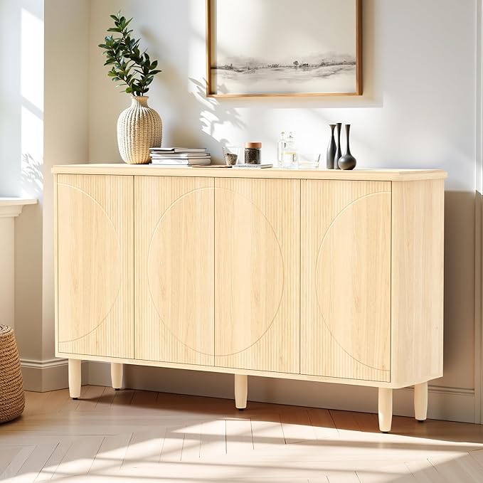 59.4" Sideboard Buffet Cabinet - Image 7