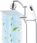 Hibbent All Metal 10'' Filtered Rainfall Shower Head by Hibbent