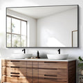 BONEWEI Bathroom Mirror, 30x55 inch Wall Mirror by BONEWEI