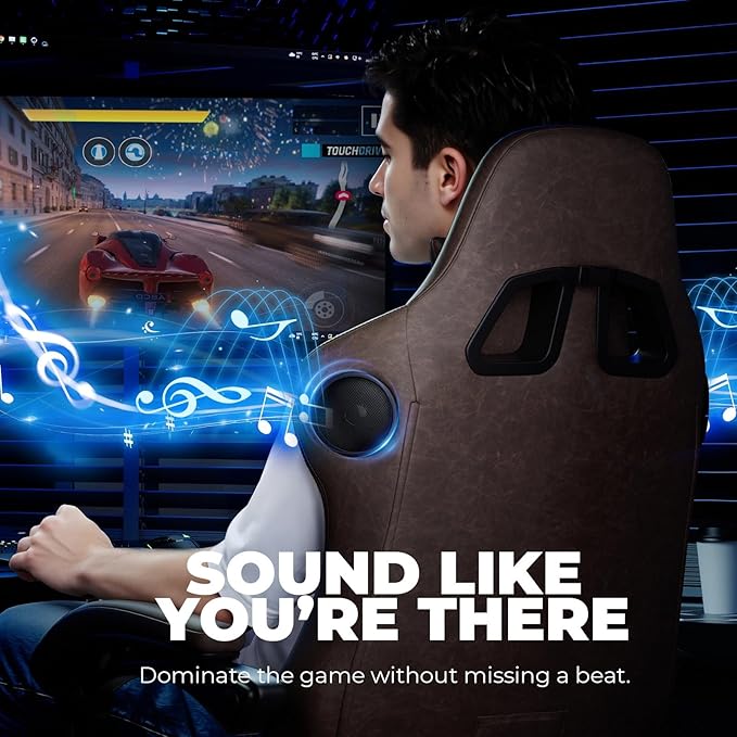GTPLAYER ACE-PRO Music Gaming Chairs – Built-in Speakers, App Support & - Image 5
