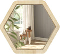 ULIKE Rattan Mirror for Wall, Bathroom 30 Inch Rustic Farmhouse Wall Decor by ULIKE