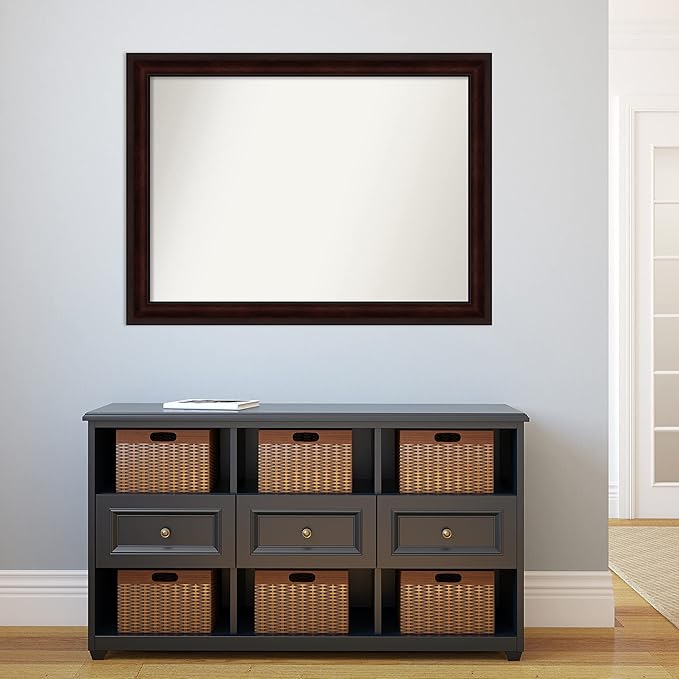 Amanti Art Silver Bathroom Mirror - Image 5